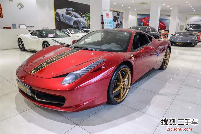 法拉利4582012款4.5l italia 中国限量版