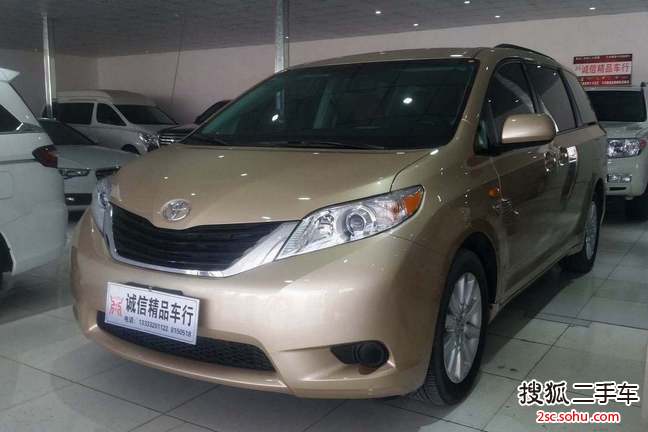 丰田Sienna2015款3.5L 美规版四驱标配