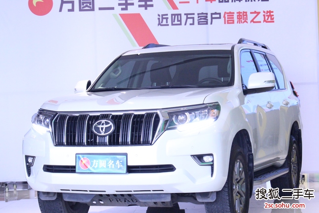 丰田普拉多2018款3.5L TX-L后挂备胎