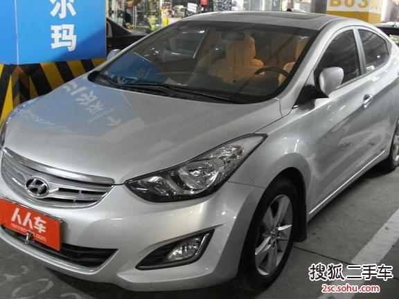 上海-现代朗动2012款1.6l 自动领先型
