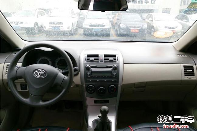 丰田卡罗拉2009款1.6l gl 手动