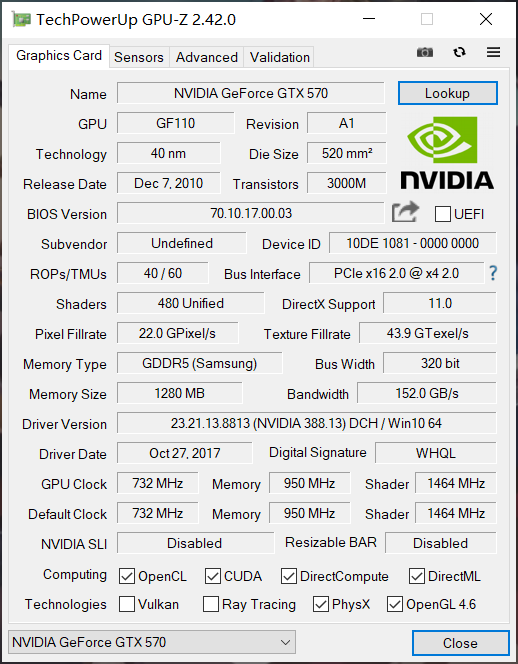 【过渡显卡】GTX570宝刀不老