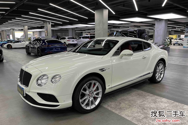 杭州二手宾利欧陆2016款4.0T GT V8 S 标准版价格203万 