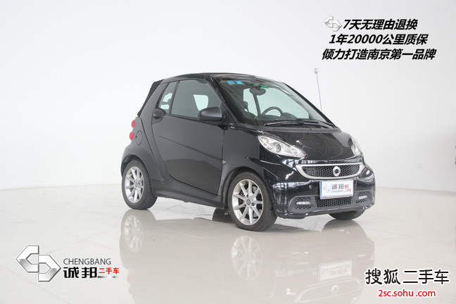 smartfortwo2012款1.0 MHD 敞篷城市游侠特别版