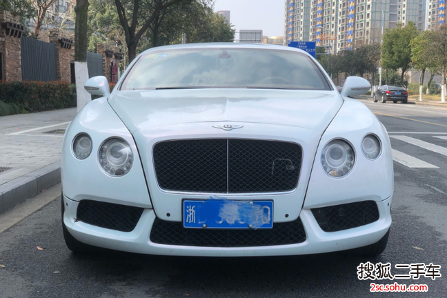 宁波二手宾利欧陆2012款4.0T GT V8价格116万