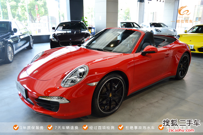 保时捷9112013款Carrera 4 Cabriolet 3.4L