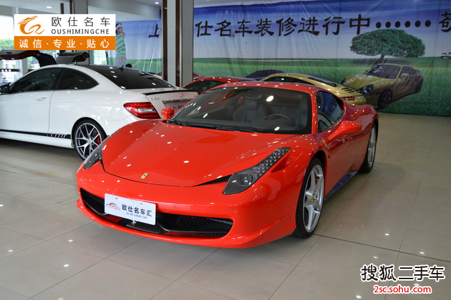 法拉利4582011款4.5L Italia