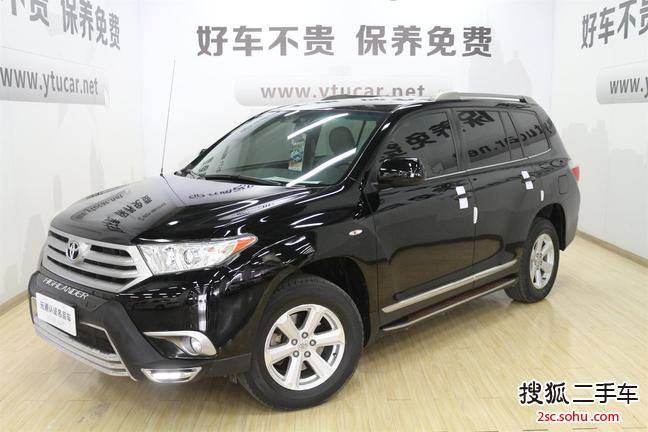 丰田汉兰达2012款2.7L 两驱5座精英版