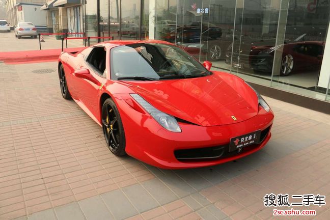 法拉利4582013款4.5L Spider