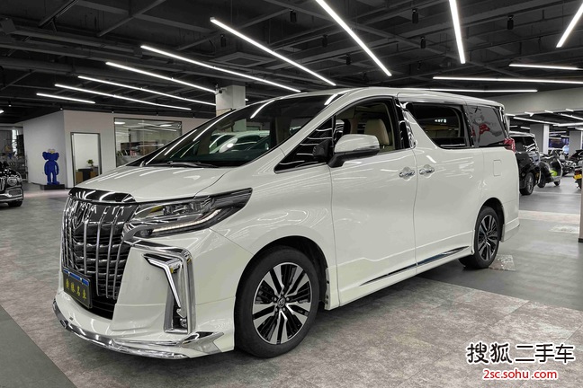 杭州二手丰田埃尔法2018款改款 3.5L 尊贵版价格123万 