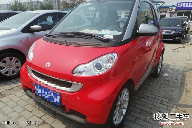 smartfortwo2009款coupe 1.0L 标准版