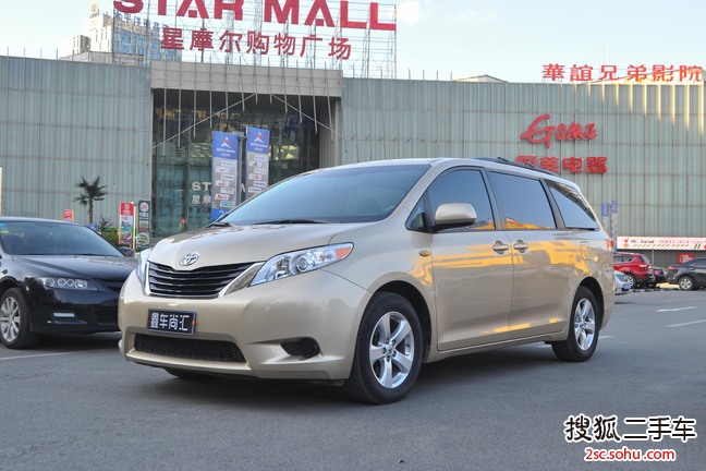 丰田Sienna2014款3.5L 美规低配