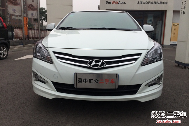 现代瑞纳三厢2014款1.4L 手动智能型GLS