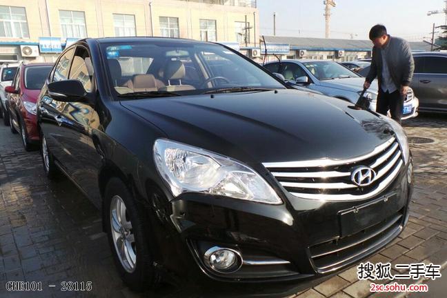 现代悦动2010款1.6L MT GLS 