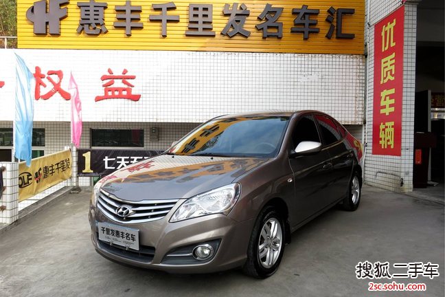 现代悦动2011款1.6L 手动舒适型