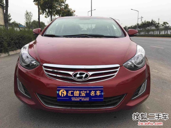 现代朗动2012款1.6L 自动尊贵型