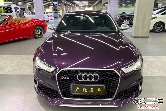 杭州二手奥迪rs616款4 0t Avant 110万元 杭州广胜二手车 搜狐二手车