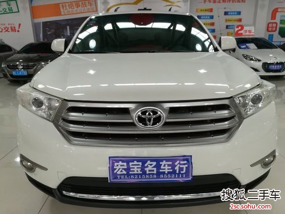 丰田汉兰达2012款3.5L 四驱7座精英版