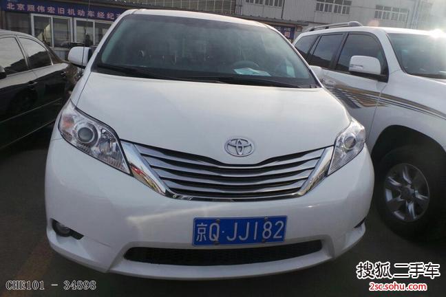 丰田Sienna2011款2.7L 两驱自动型