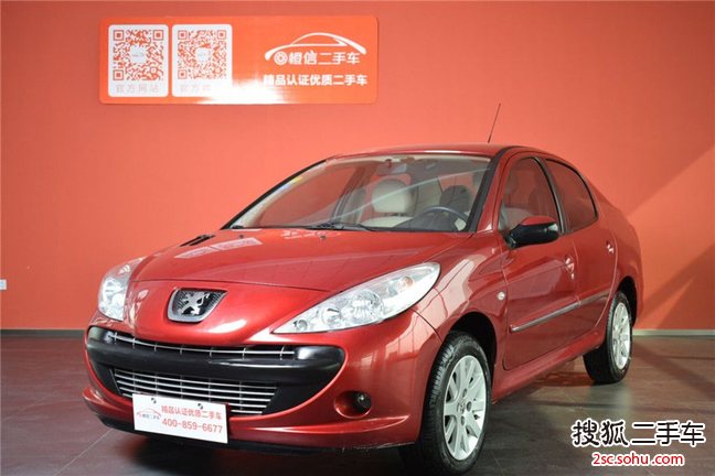 标致207三厢2008款1.4L 手动 品乐版