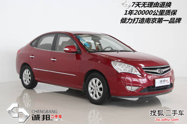 现代悦动2010款1.6L MT GLS 