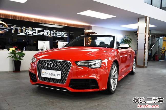 上海二手奥迪rs5 敞篷2013款rs 5 cabriolet 69.