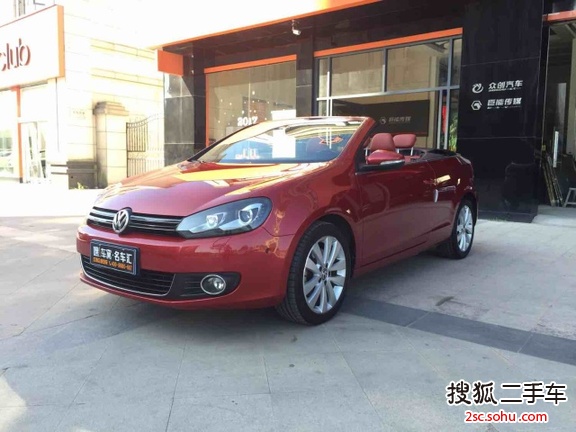 大众高尔夫敞篷2012款1.4TSI 豪华敞篷版 