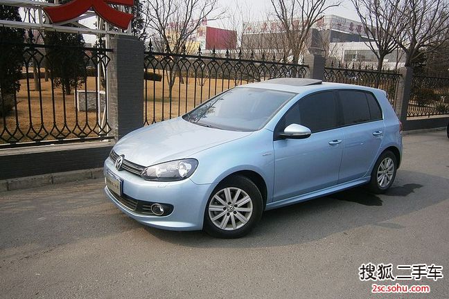 大众高尔夫2012款1.4TSI 手自一体 蓝驱版