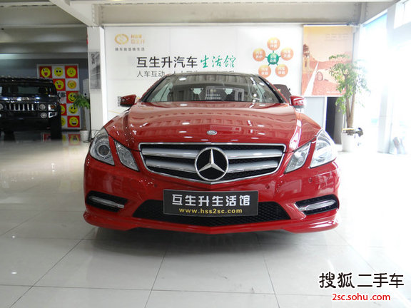 奔驰E级双门2012款E260 coupe