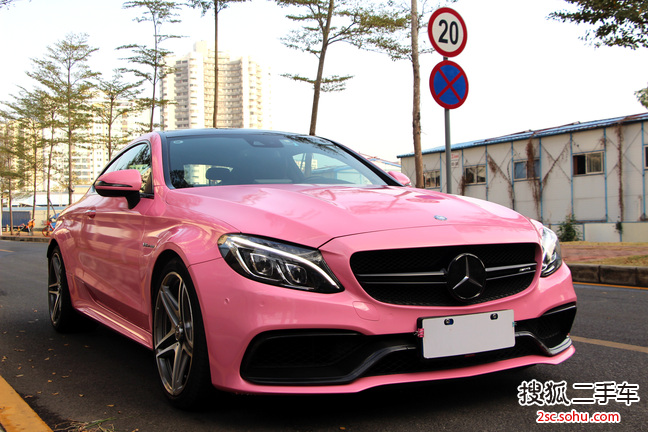 深圳二手奔驰c级amg2016款c 63 amg coupe 73.