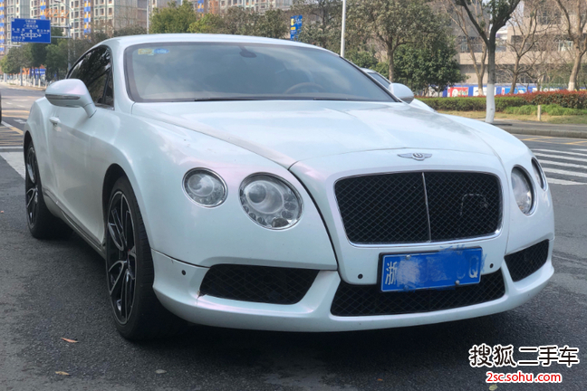 宁波二手宾利欧陆2012款4.0T GT V8价格116万 