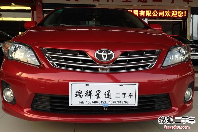 丰田卡罗拉2013款特装版 1.8L 手动至酷版GL-i