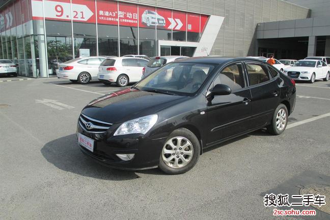 现代悦动2010款1.6L MT GLS 