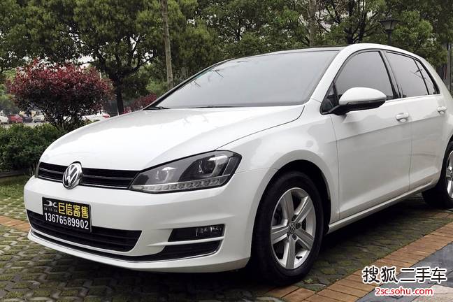 大众高尔夫2014款1.4TSI 自动旗舰型 