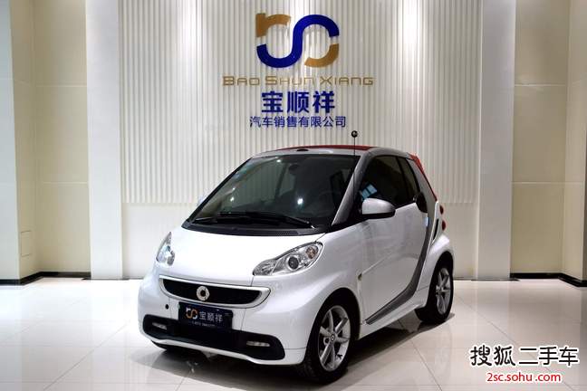 smartfortwo2012款1.0T 敞篷激情版