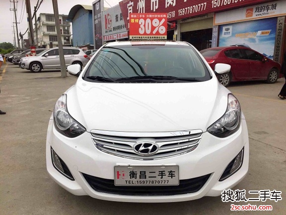 现代朗动2012款1.6L 手动领先型