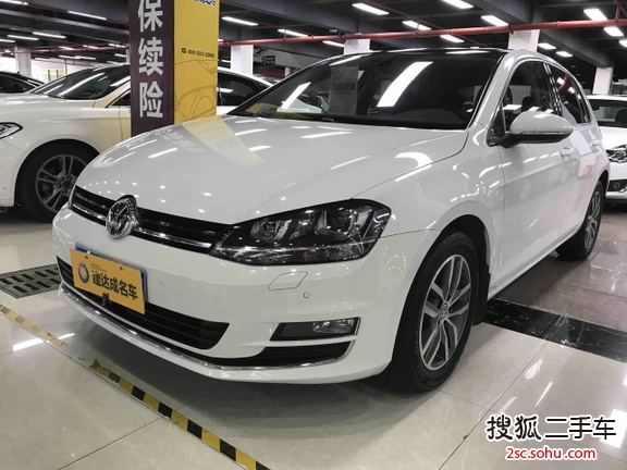 大众高尔夫2014款1.4TSI 自动旗舰型 