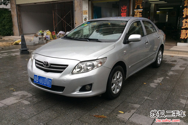 丰田卡罗拉2009款1.6L GL 自动