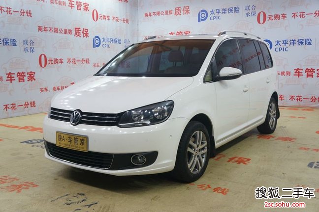 陕西二手大众途安2013款1.4t 自动睿智版5座 12.