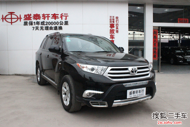 丰田汉兰达2013款2.7L 两驱5座紫金版