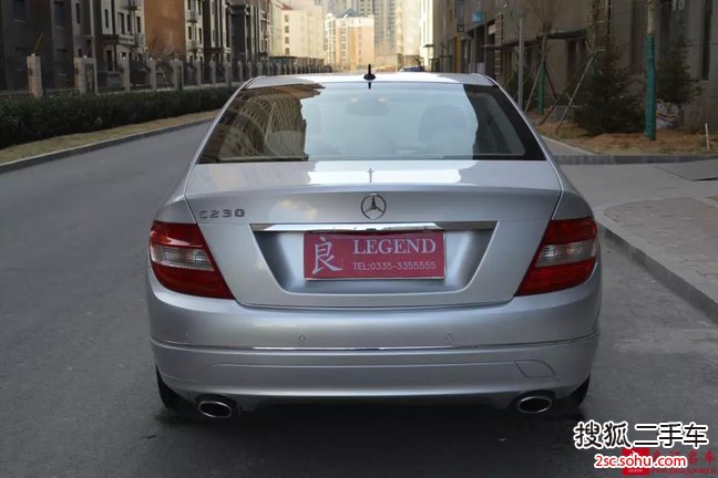 秦皇岛二手奔驰c级2008款c230 时尚型 17.