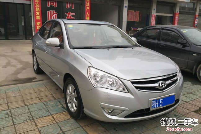 现代悦动2010款1.6L MT GLS 