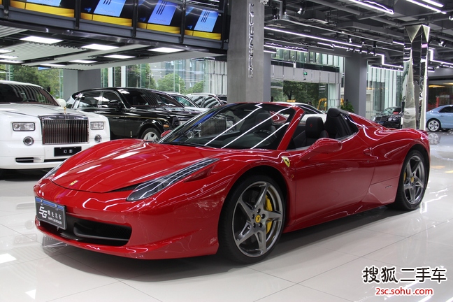 法拉利4582013款4.5L Spider