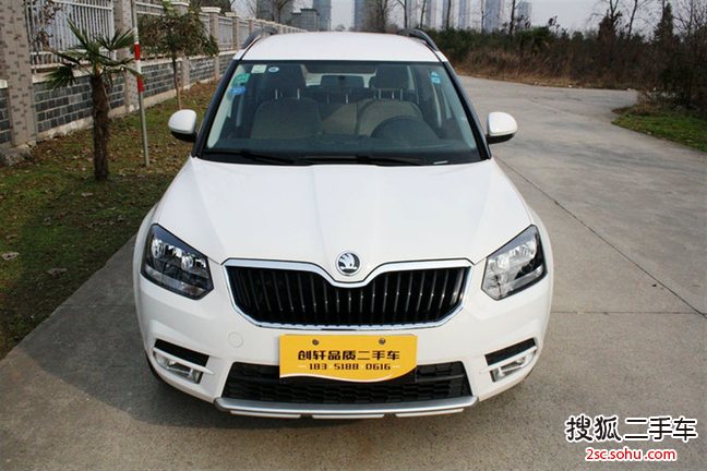 斯柯达Yeti2014款1.4TSI DSG炫彩版