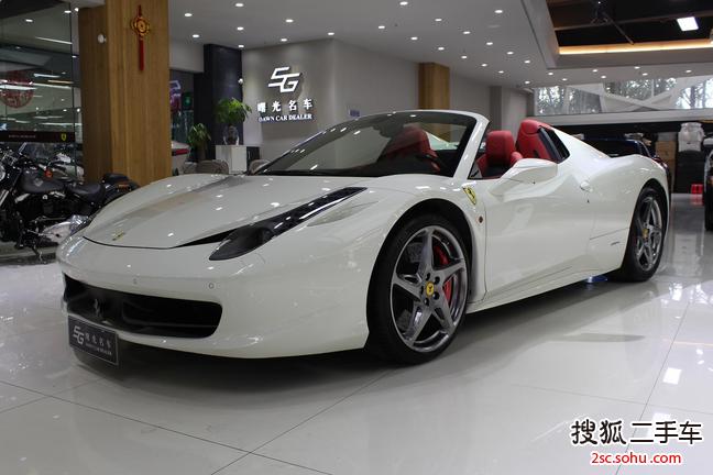 法拉利4582013款4.5L Spider