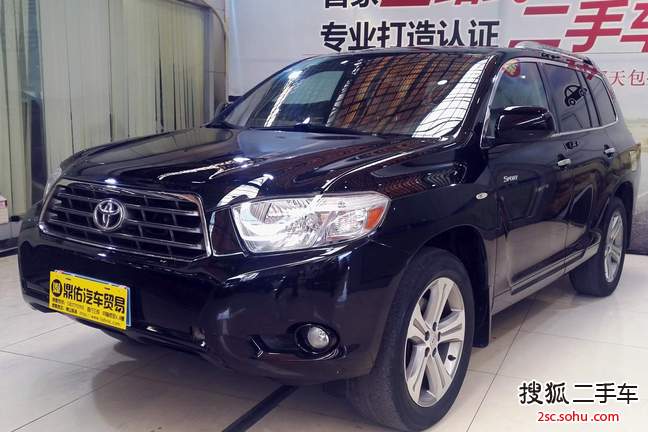 丰田汉兰达2009款3.5L 四驱 豪华导航版(7座)