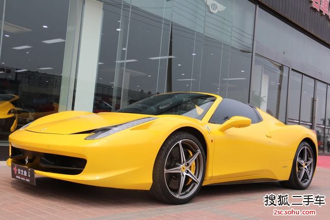 法拉利4582013款4.5L Spider