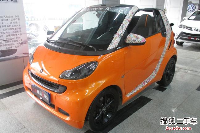 smartfortwo2011款1.0 MHD 敞篷燃橙版