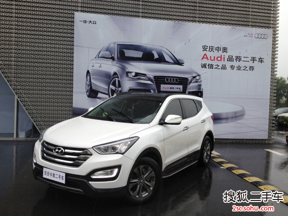 北京现代 胜达 2013款 2.4 手自一体 智能型 两驱 SUV 点击看大图