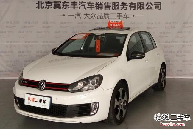 大众 高尔夫GTI 12款 2.0 TSI DSG 豪华版